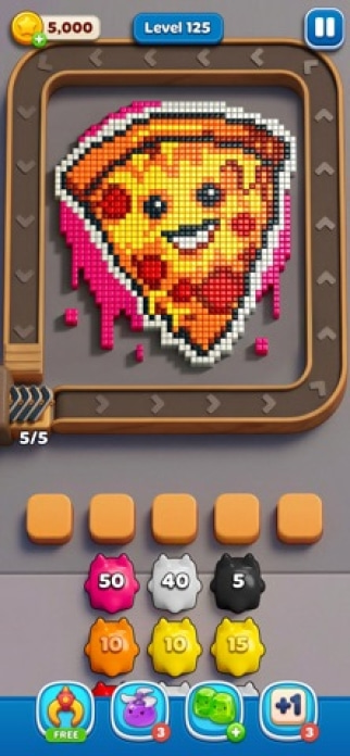 Jelly Busters: Puzzlespiel Smartphone-Screenshot3