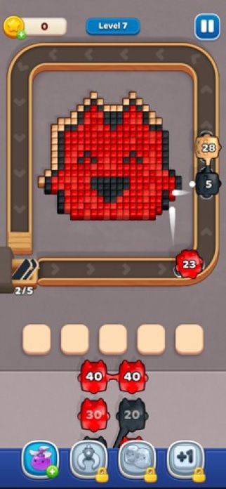 Jelly Busters: Puzzlespiel Smartphone-Screenshot4