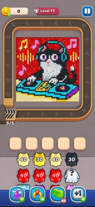 Jelly Busters: Puzzlespiel Smartphone-Screenshot5