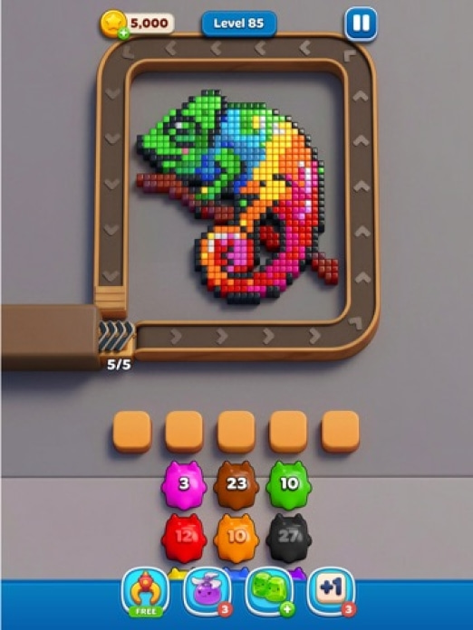 Jelly Busters: Puzzlespiel Tablet-Screenshot