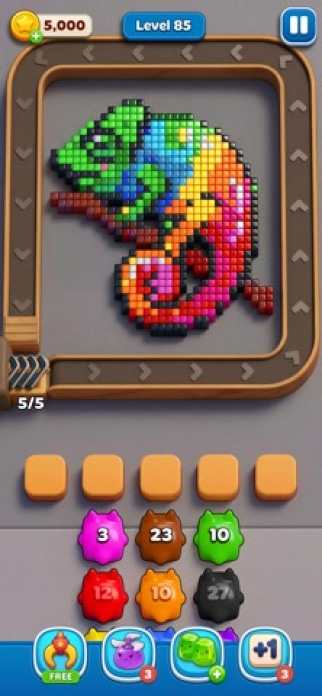 Jelly Busters: Puzzlespiel Smartphone-Screenshot