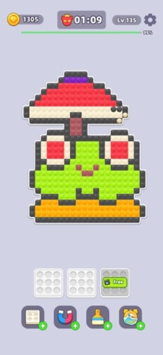 Jewel Color Sort: Pixel r&auml;tsel Smartphone-Screenshot9