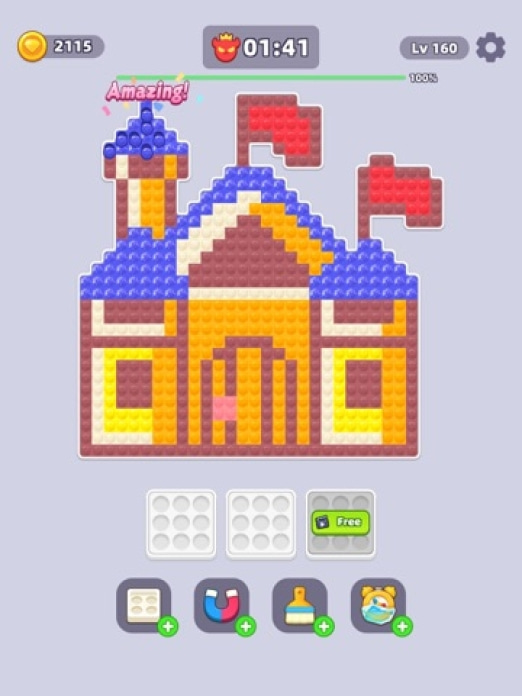 Jewel Color Sort: Pixel r&auml;tsel Tablet-Screenshot8