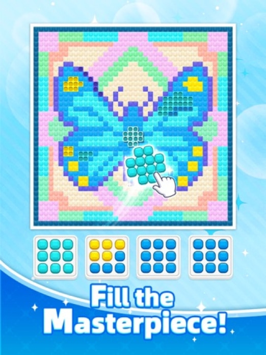 Jewel Color Sort: Pixel r&auml;tsel Tablet-Screenshot