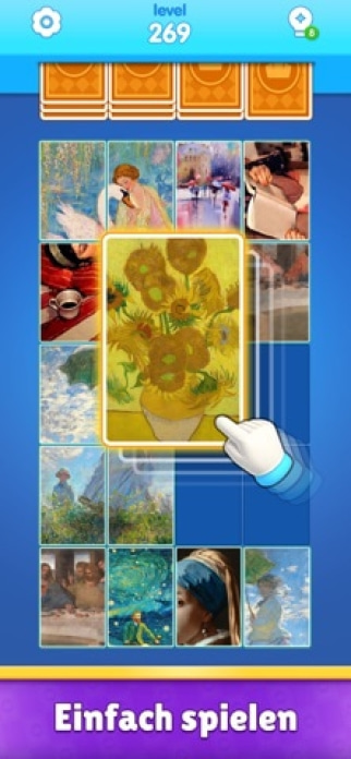 Jigsaw Drop: Solitaire Rätsel Smartphone-Screenshot2