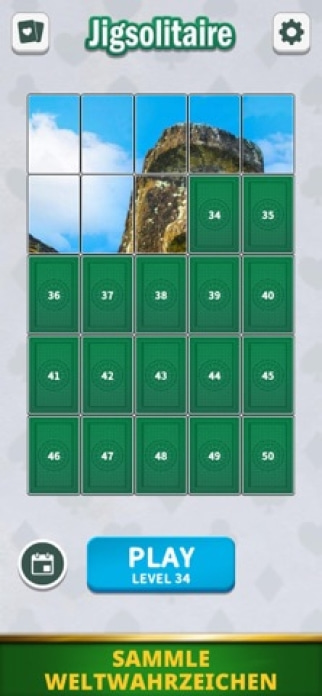 Jigsolitaire Smartphone-Screenshot3