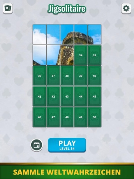 Jigsolitaire Tablet-Screenshot3