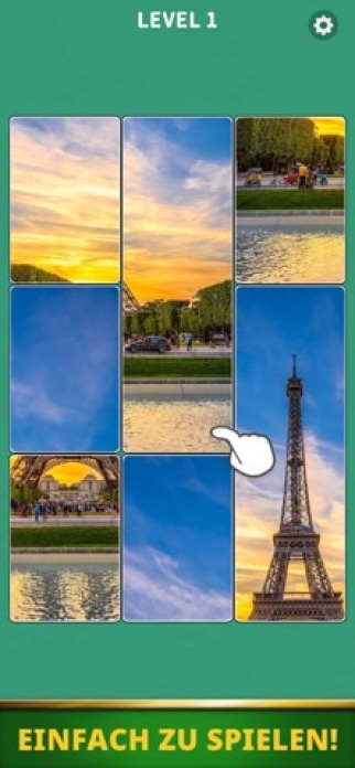 Jigsolitaire Smartphone-Screenshot