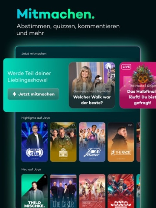 Joyn | deine Streaming App Tablet-Screenshot6