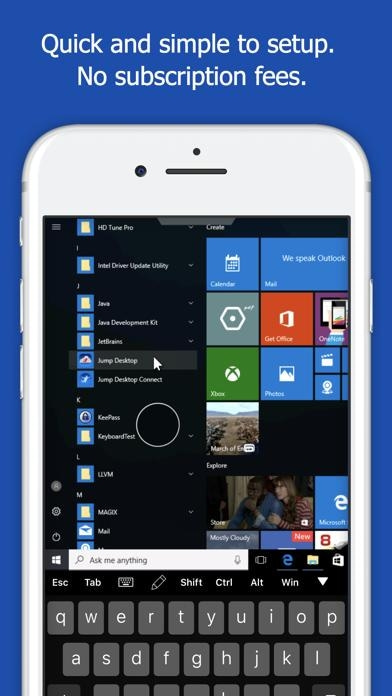 Jump Desktop (RDP, VNC, Fluid) Smartphone-Screenshot2
