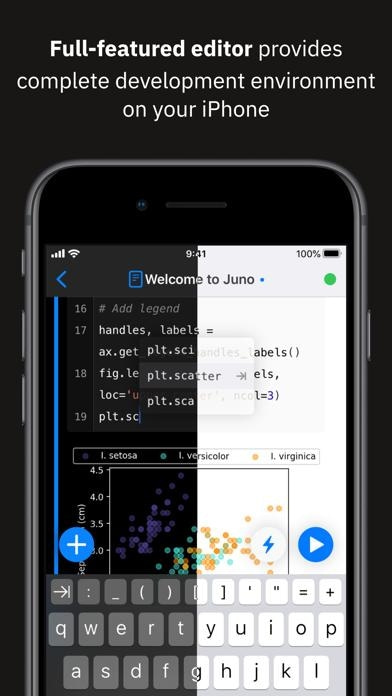 Juno Connect: Jupyter Client Smartphone-Screenshot2