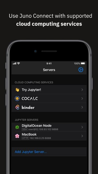 Juno Connect: Jupyter Client Smartphone-Screenshot4