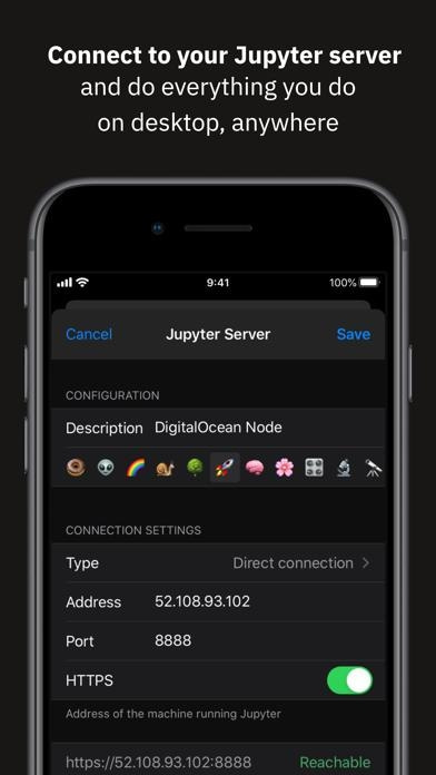 Juno Connect: Jupyter Client Smartphone-Screenshot
