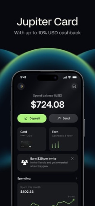Jupiter Mobile - Solana Wallet Smartphone-Screenshot3