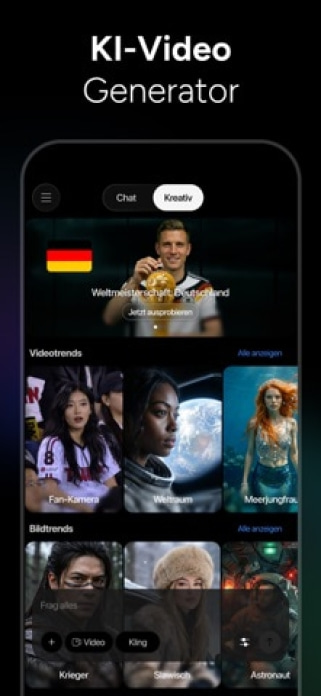 KI Chatbot Deutsch - Genie AI Smartphone-Screenshot6