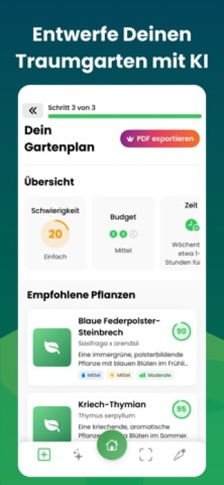 KI Gartenplaner & Gestaltung Smartphone-Screenshot4