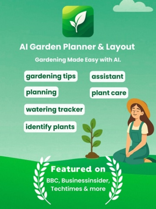KI Gartenplaner & Gestaltung Tablet-Screenshot