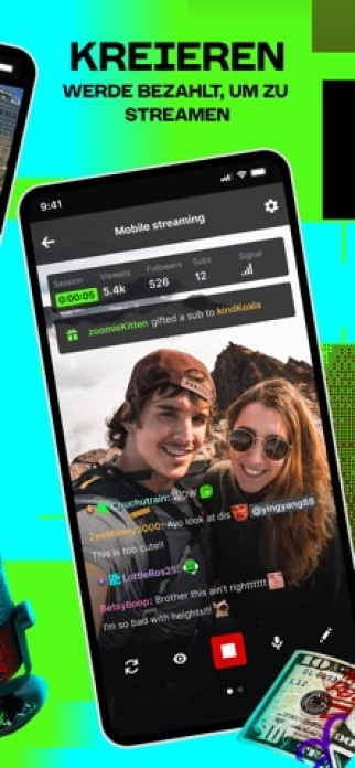 Kick - Live Streaming Smartphone-Screenshot4