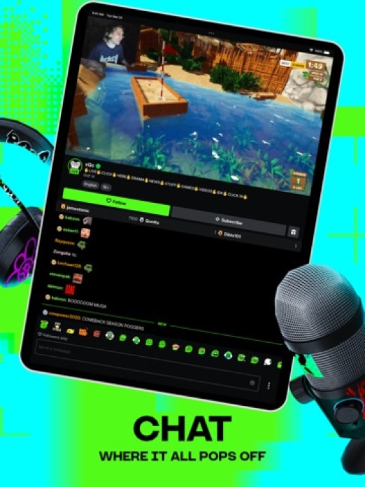 Kick - Live Streaming Tablet-Screenshot3