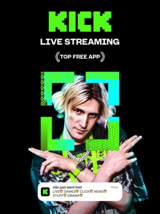Kick - Live Streaming Tablet-Screenshot