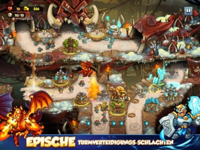 Kingdom Rush 6: Genesis TD Tablet-Screenshot
