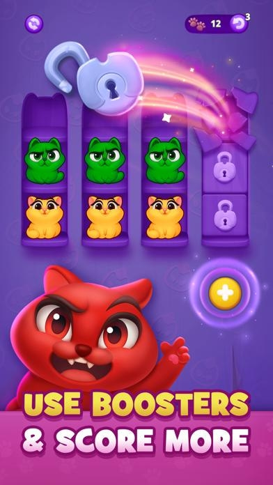 Kitty Sort: Twisted Tails Smartphone-Screenshot2