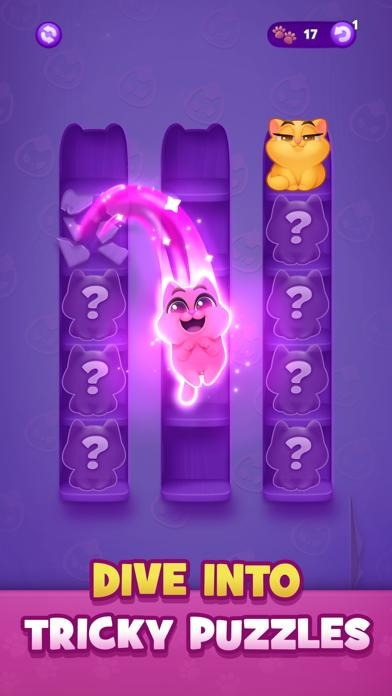 Kitty Sort: Twisted Tails Smartphone-Screenshot3