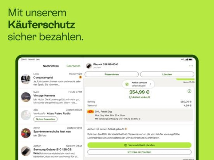 Kleinanzeigen: Jetzt ohne eBay Tablet-Screenshot5