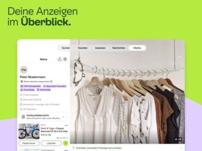 Kleinanzeigen: Dein Marktplatz Tablet-Screenshot7