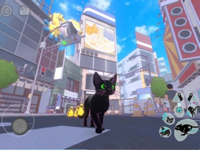 Kleine Katze, große Stadt Tablet-Screenshot4