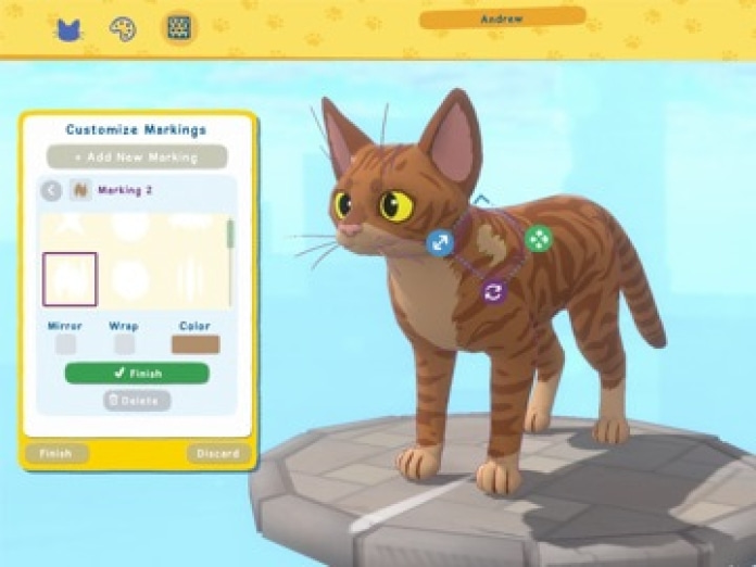 Kleine Katze, große Stadt Tablet-Screenshot7
