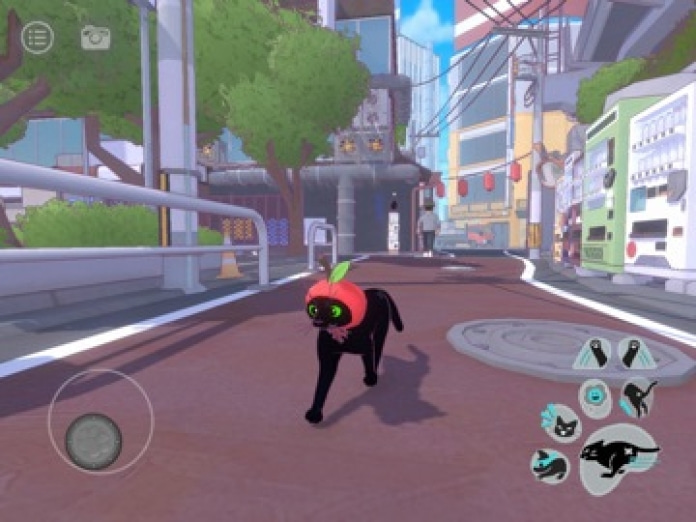 Kleine Katze, gro&szlig;e Stadt Tablet-Screenshot9