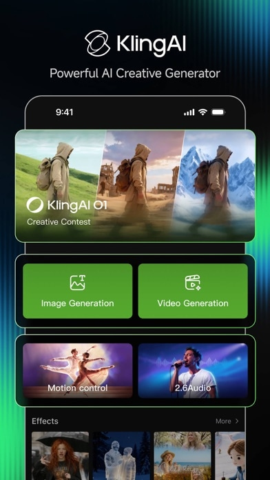 Kling AI: AI Image&Video Maker Smartphone-Screenshot