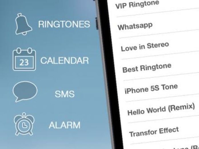 Klingeltöne für iPhone Smartphone-Screenshot