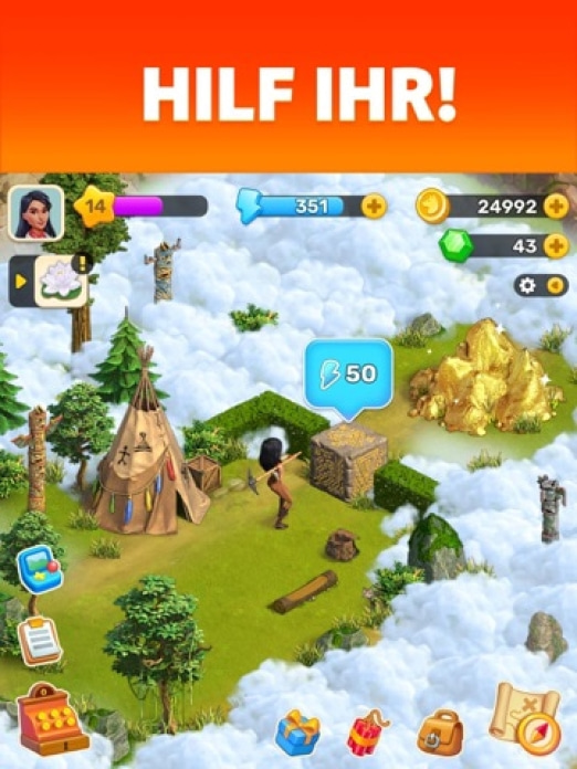 Klondike Adventures: Bauernhof Tablet-Screenshot10