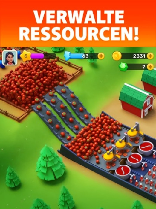 Klondike Adventures: Bauernhof Tablet-Screenshot2