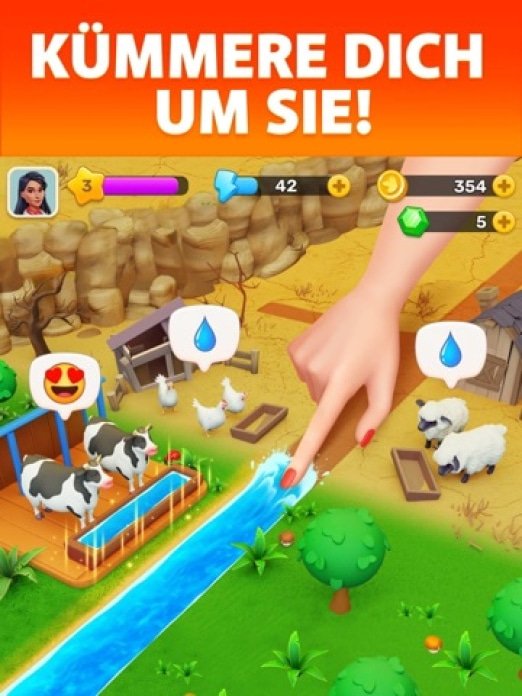 Klondike Adventures: Bauernhof Tablet-Screenshot5