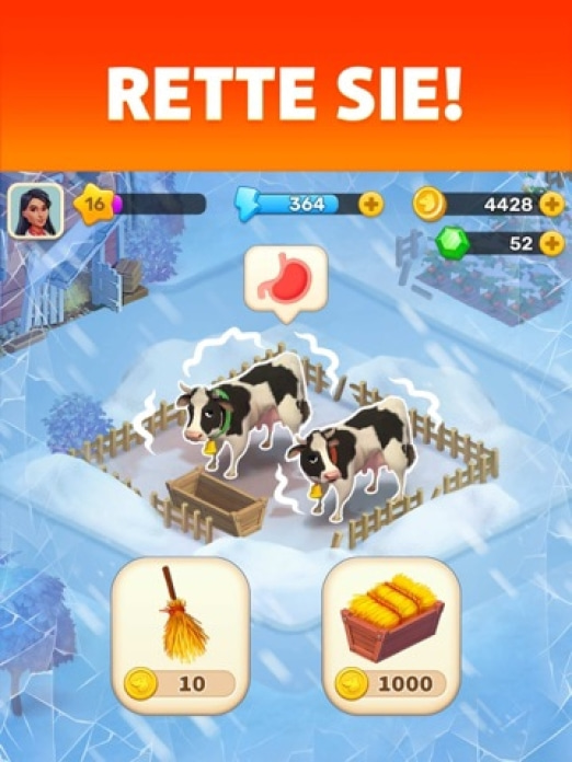 Klondike Adventures: Bauernhof Tablet-Screenshot6