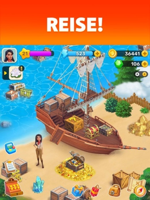 Klondike Adventures: Bauernhof Tablet-Screenshot7