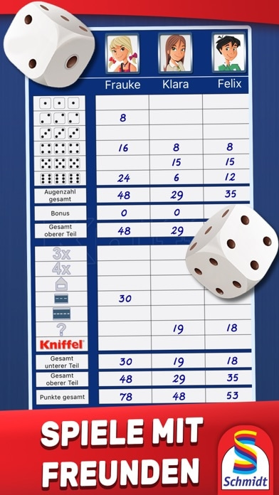 Kniffel® Klassik Smartphone-Screenshot4