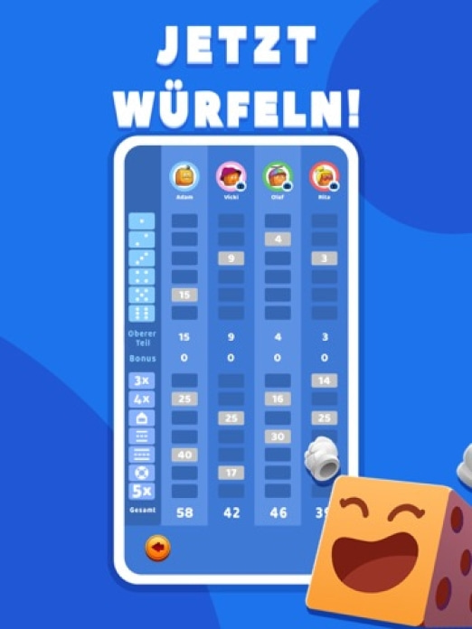 Kniffel&reg; Klassik Tablet-Screenshot7