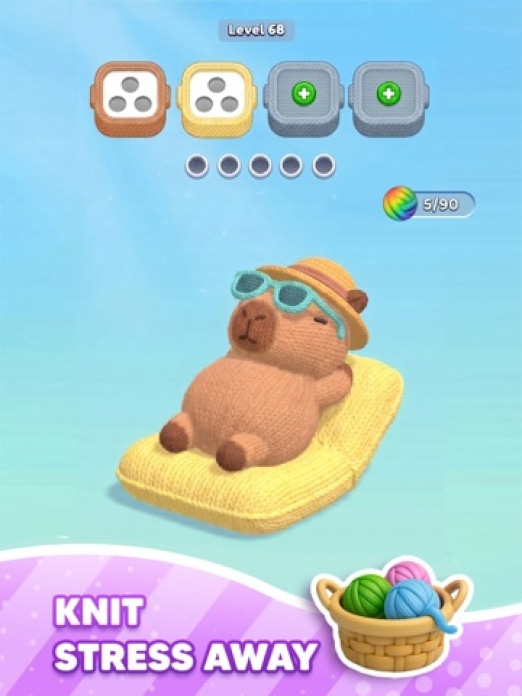 Knit Away - Yarn 3D Tablet-Screenshot2