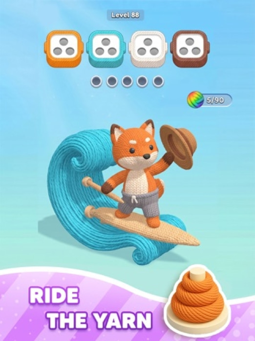 Knit Away - Yarn 3D Tablet-Screenshot6