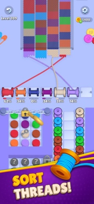 Knit Out Smartphone-Screenshot
