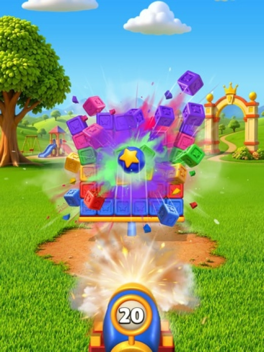 Knock Out : Physics Puzzle Tablet-Screenshot3