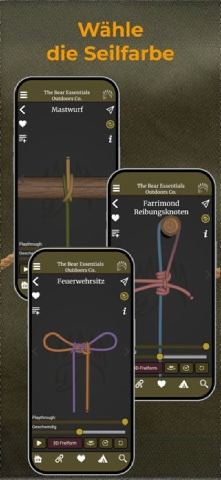 Knot IQ: Knoten binden in 3D Smartphone-Screenshot5