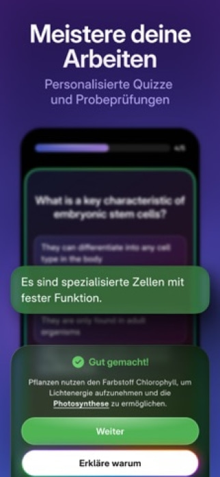 Knowunity: KI-Lern-App Smartphone-Screenshot9