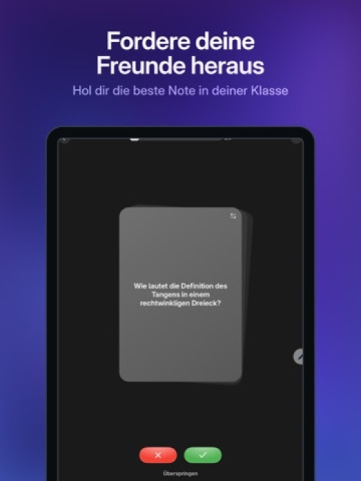 Knowunity: KI-Lern-App Tablet-Screenshot5