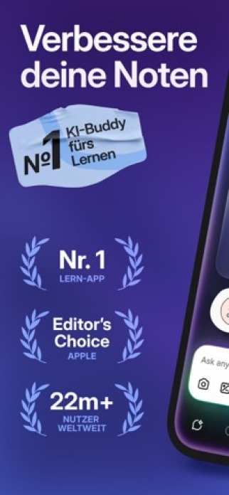 Knowunity: KI-Lern-App Smartphone-Screenshot