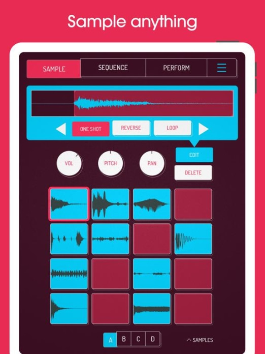 Koala Sampler Tablet-Screenshot